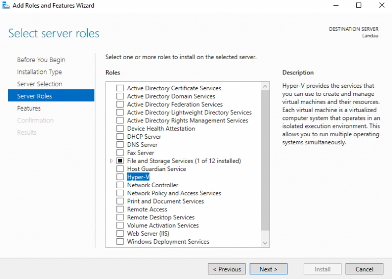 Отключить firewall hyper v