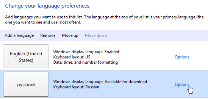 Как добавить русский язык в Windows 10