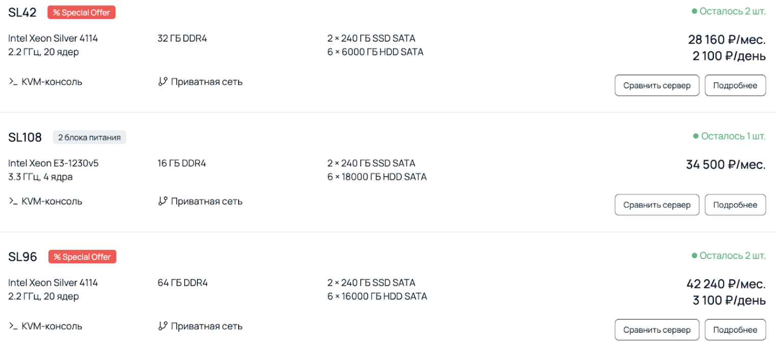 Страницы и экраны, которые видели пользователи. Обратите внимание на тэг &laquo;% Special Offer&raquo;.