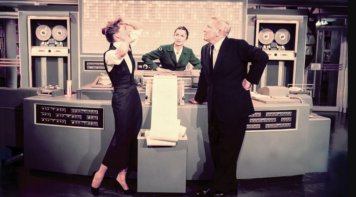 Кадр из фильма «Кабинетный гарнитур» / 20th Century-Fox / 1953.
