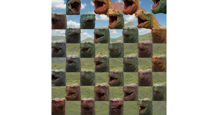 Предлагаем разминку для глаз — посчитайте, у скольких динозавров нет зубов на нижней челюсти :) 