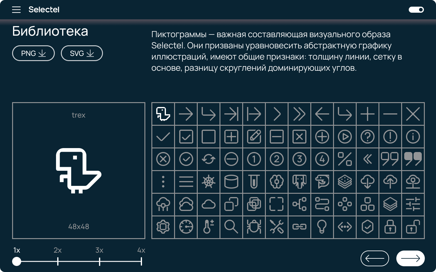 Библиотека иконок