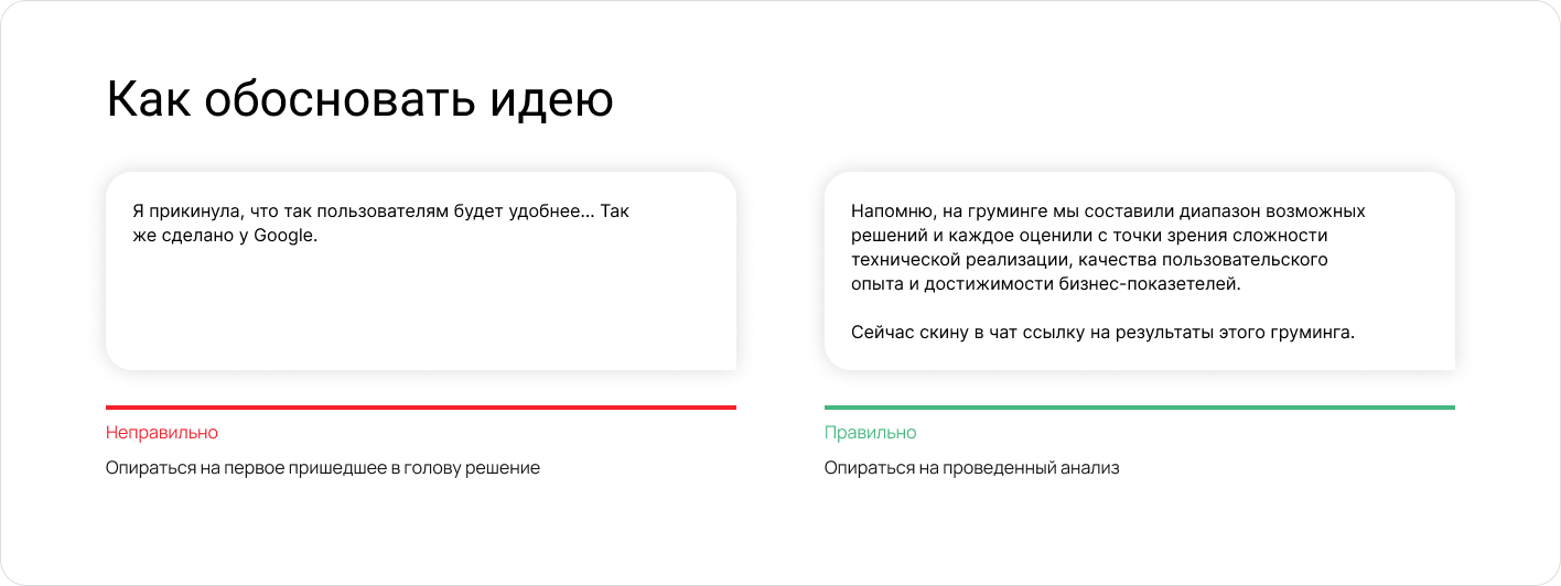 При обосновании можно опираться на проведенный анализ.