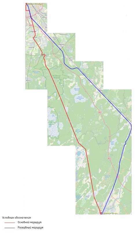 Межцодовая трасса.