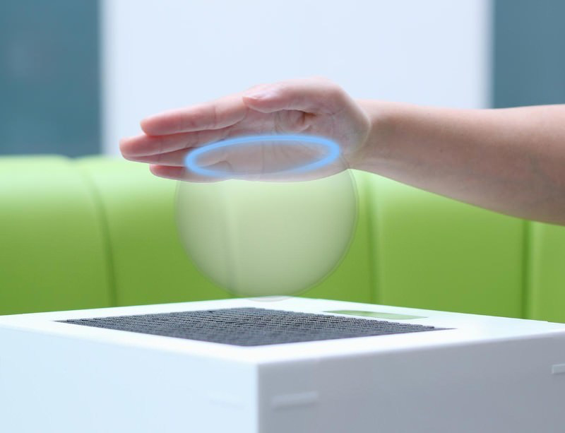 Визуализация ультразвуковой голографии.