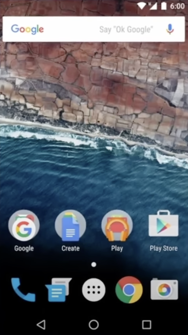 Android 6.0 Marshmallow.