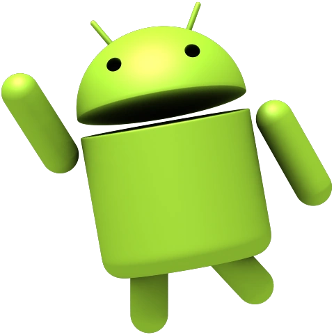 Зеленый маскот - BugDroid.