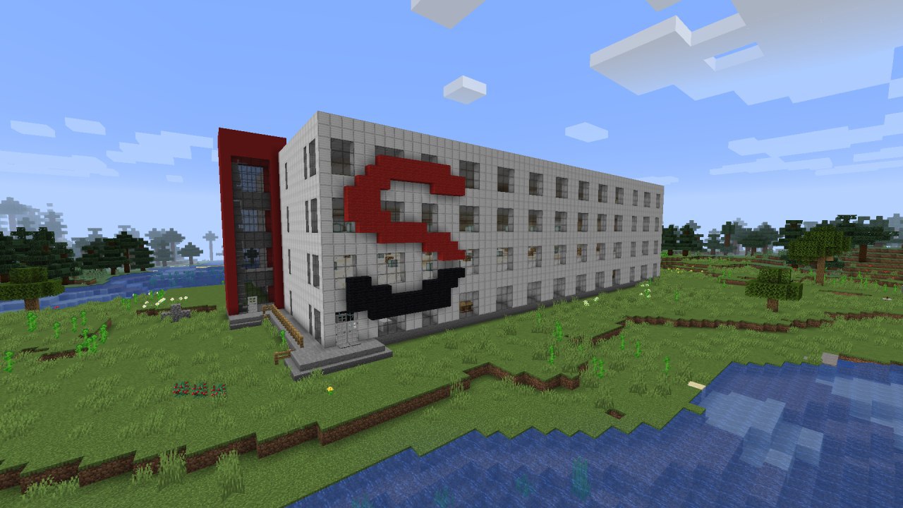 ДЦ Selectel в майнкрафт. Цветочноая 19.