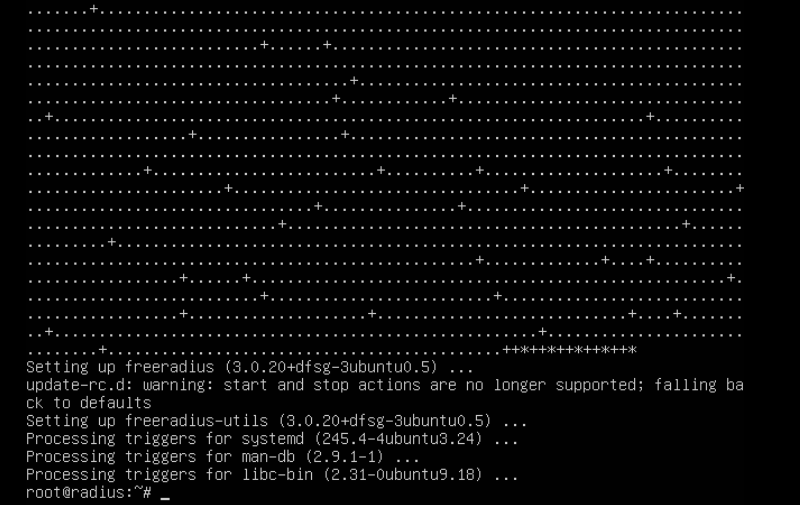 Скриншот консоли.
