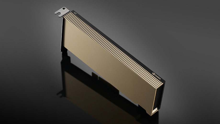 Энергоэффективная видеокарта NVIDIA A2, разработанная для задач инференса на периферийных вычислениях (edge computing) и интеллектуальной видеоаналитики.