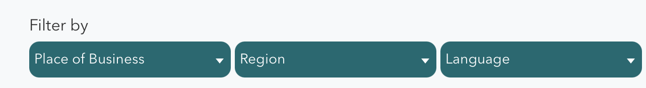 Как выглядит фильтр на сайте Совета PCI.