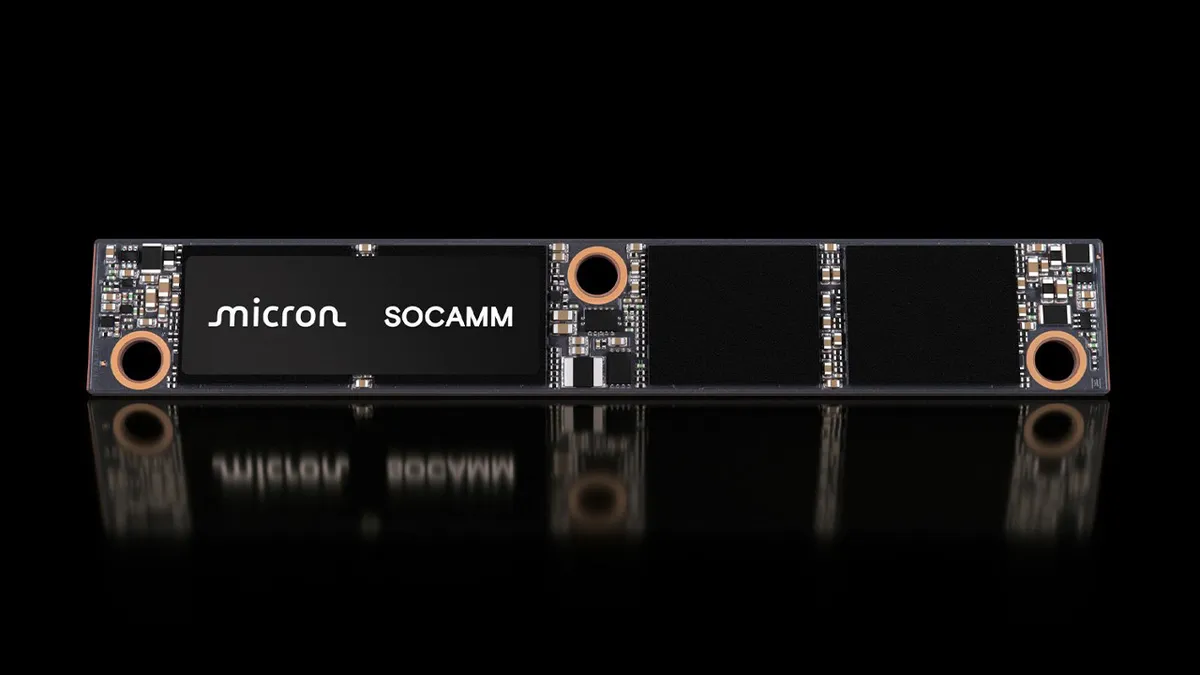Модуль Micron SOCAMM2. 