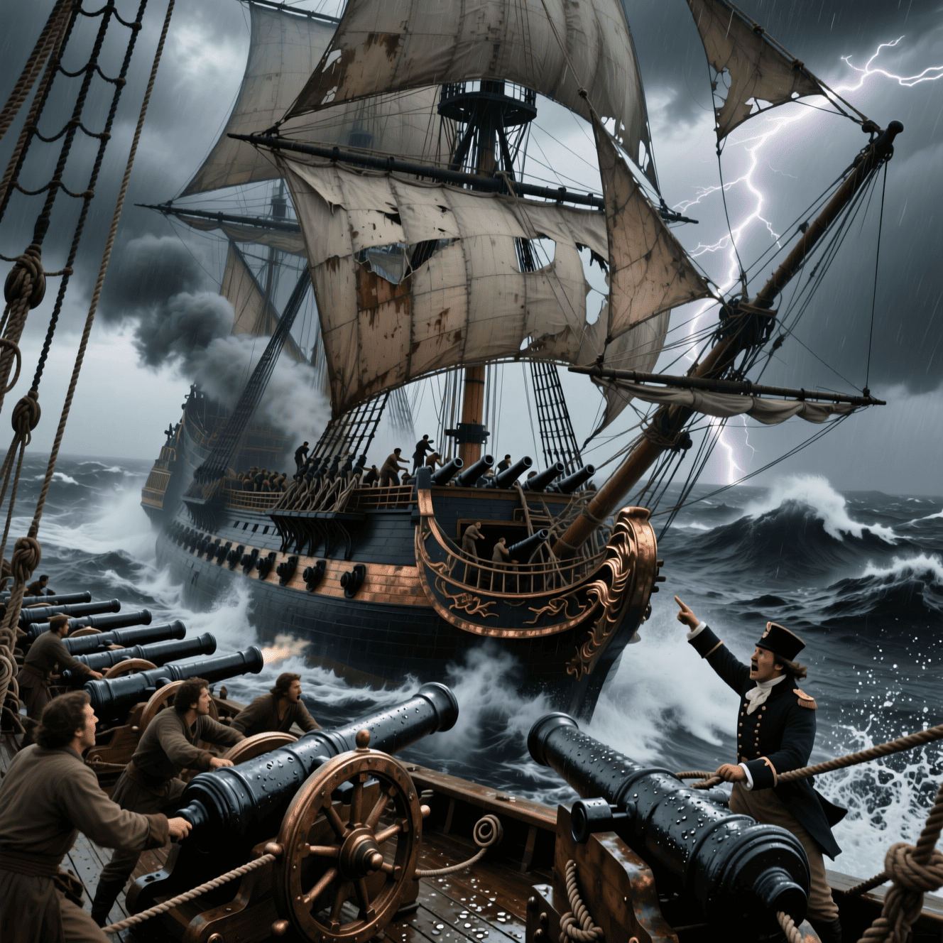 Генерация детализированного изображения от Qwen.