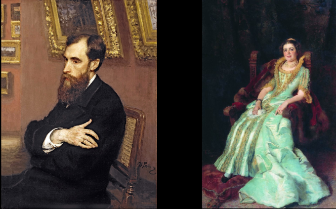 Картина «Портрет Варвары Алексеевны Морозовой».