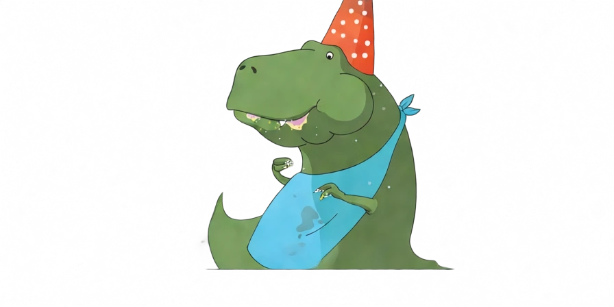 Второй сгенерированный слой (Тирекс на прозрачном фоне).