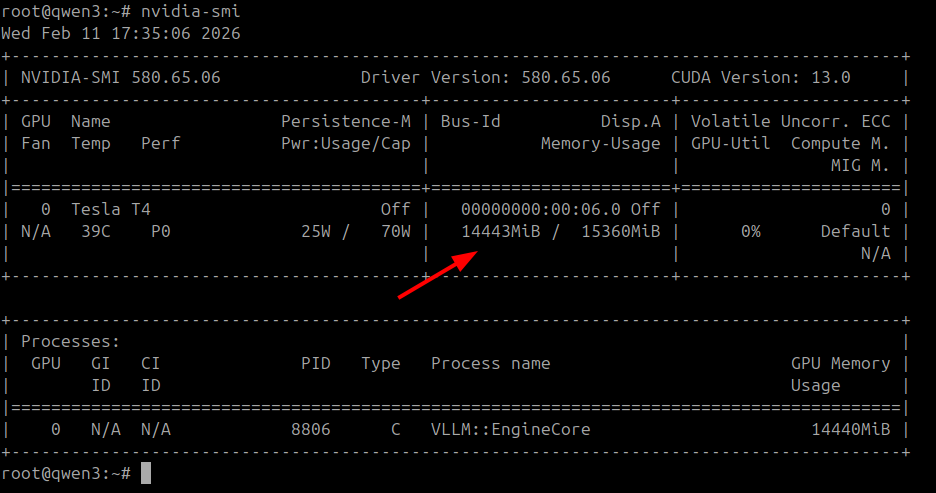 Скрин консоли. 