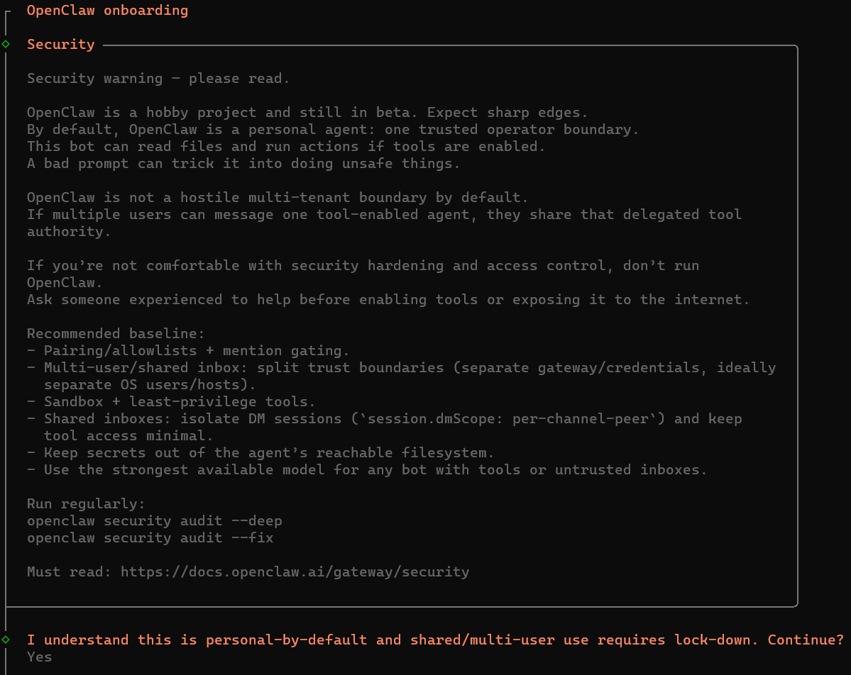 Скриншот настройки.