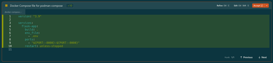 Compose тоже на месте.