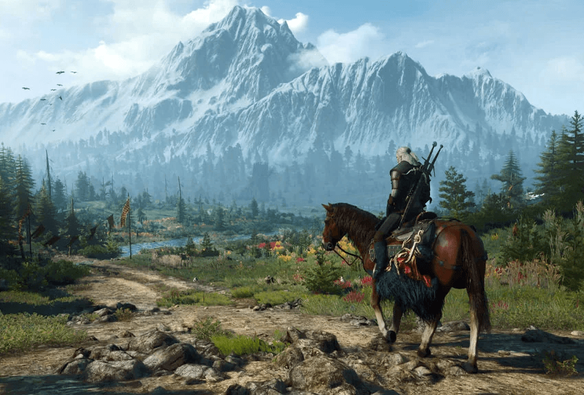 Скриншот из "Ведьмак 3".