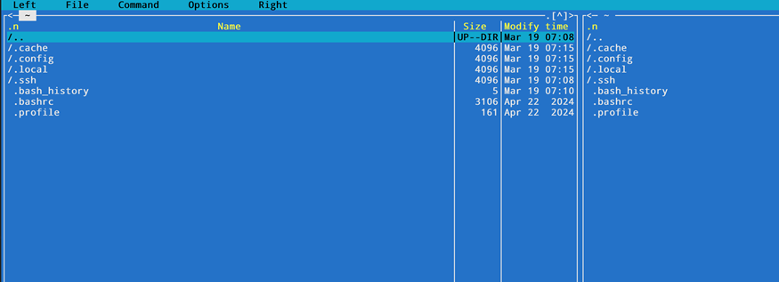 Кэш, конфиг, SSH и прочее.