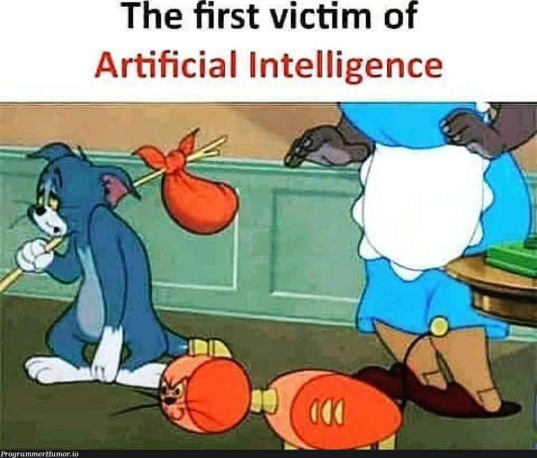 Мем: первая жертва AI.