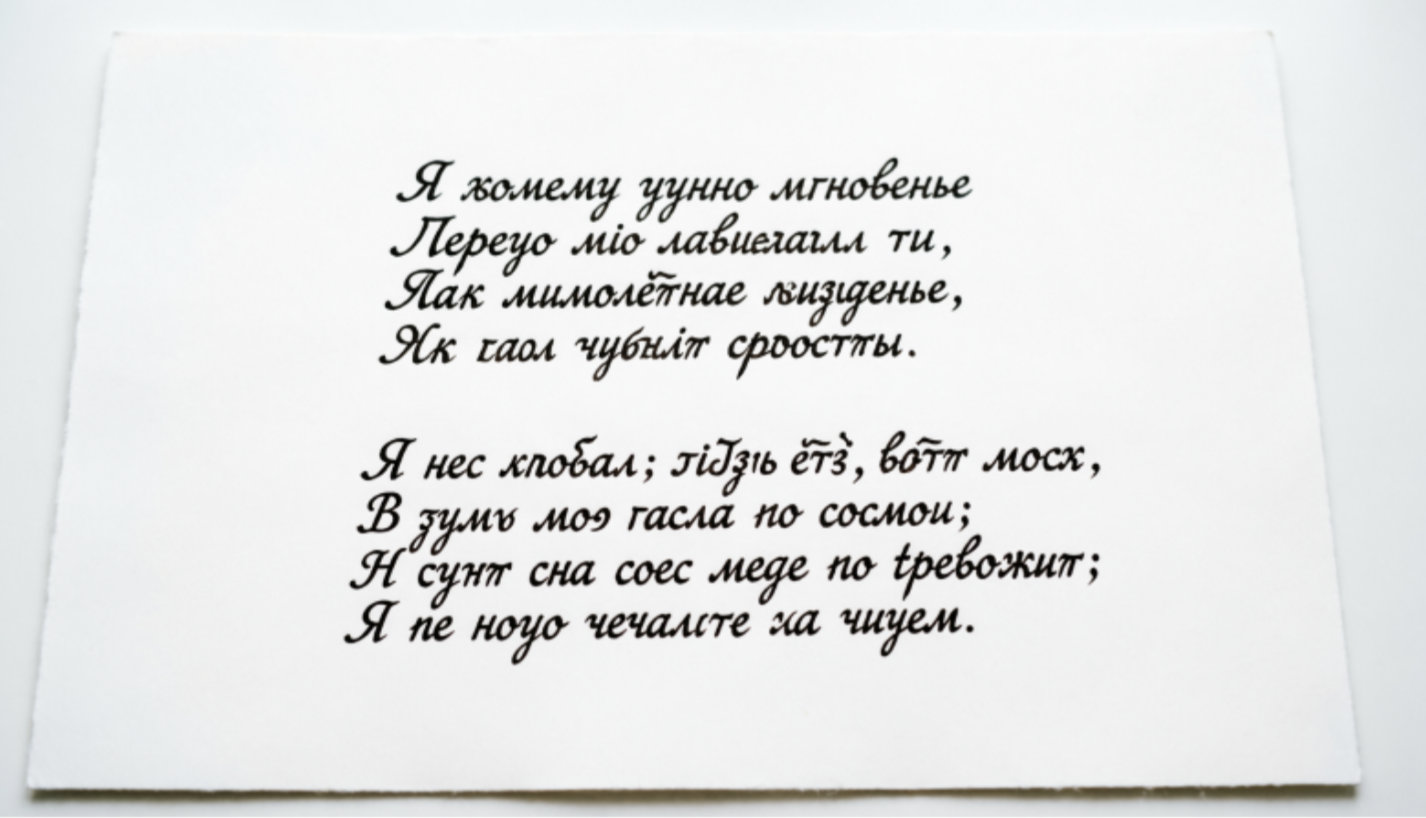 Генерация стихотворения от ChatGPT.