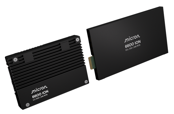 Фото дисков Micron 6600 ION.