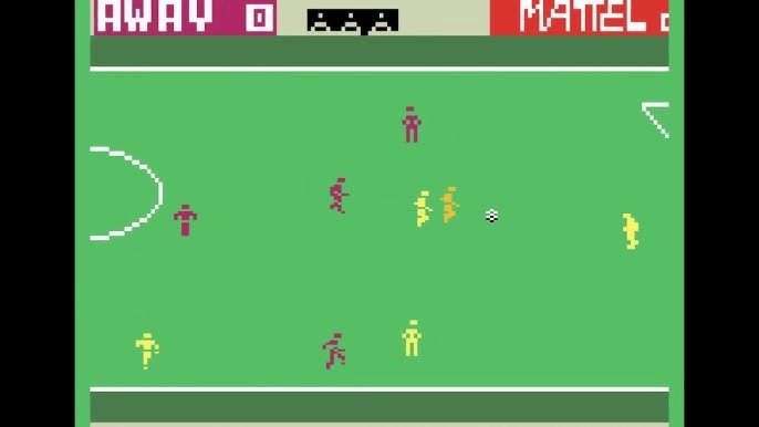 NASL Soccer. Источник Скриншот NASL Soccer. Тоже пиксельные человечки, но цвета не такие яркие, на в Match Day 2.