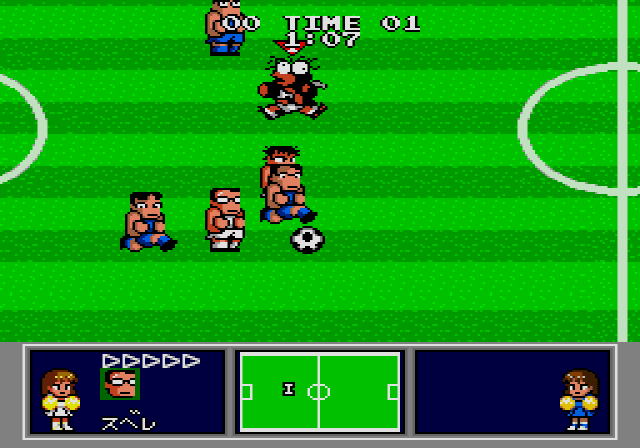 Nintendo World Cup. Источник Скриншот Nintendo World Cup. Пиксельная графика обзавелась примитивной детализацией.