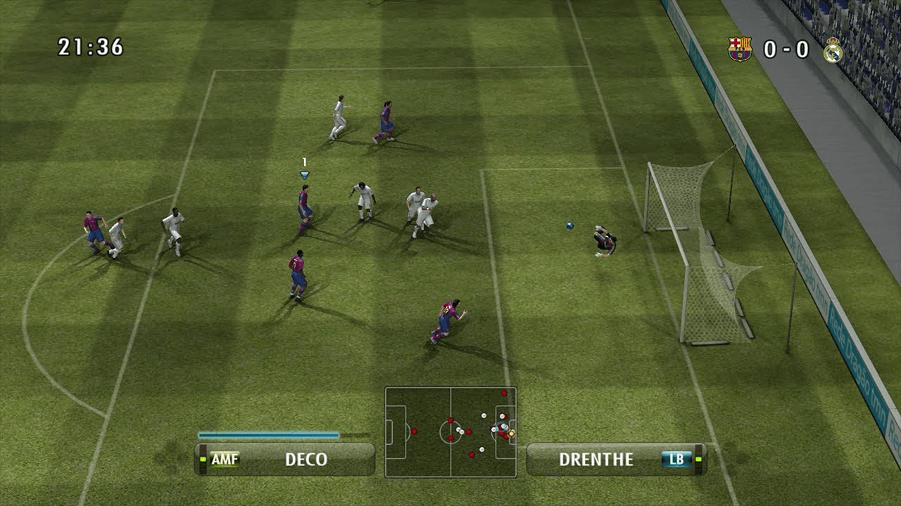 PES 2008. Источник Скриншот PES 2008.