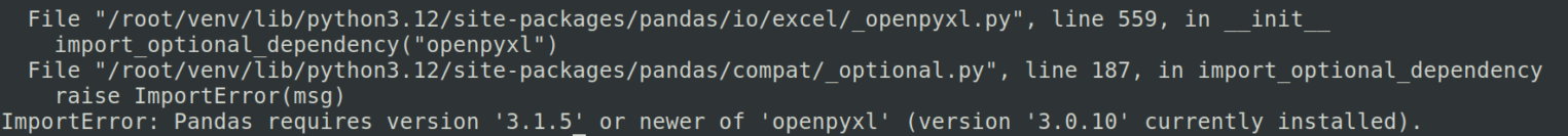 В примере на скриншоте приведена библиотека openpyxl.