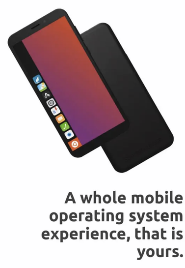 Смартфон с интерфейсом Ubuntu Touch